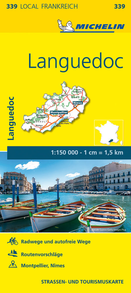 Michelin Karte Languedoc