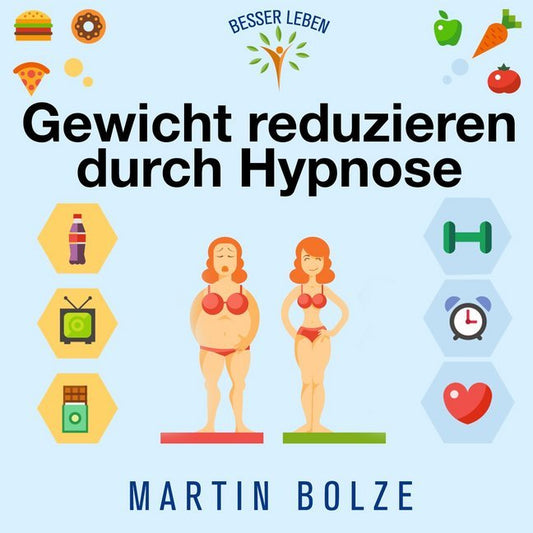 Gewicht Reduzieren durch Hypnose, 1 Audio-CD (Martin Bolze)