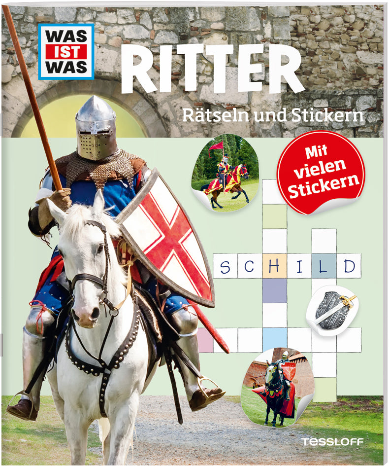 WAS IST WAS Rätseln und Stickern: Ritter (Lisa Hebler)