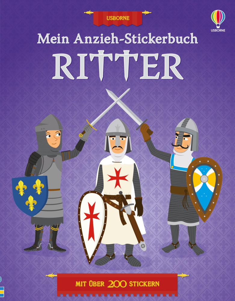 Mein Anzieh-Stickerbuch: Ritter (Katie Davies)