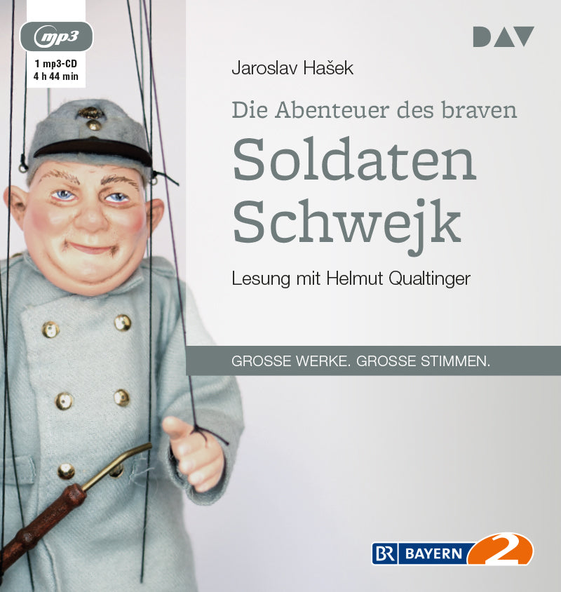 Die Abenteuer des braven Soldaten Schwejk, 1 Audio-CD, 1 MP3 (Jaroslav Hasek)