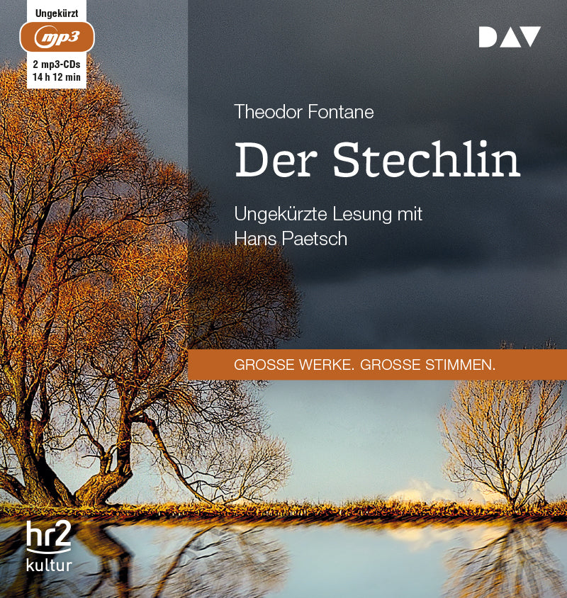 Der Stechlin, 2 Audio-CD, 2 MP3 (Theodor Fontane)