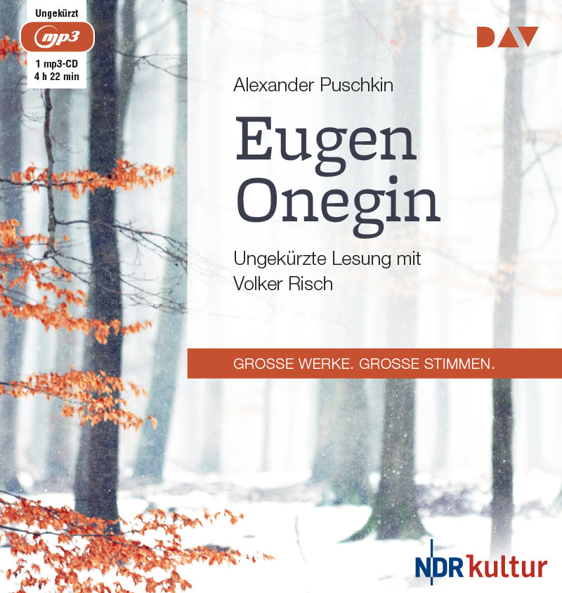 Eugen Onegin, 1 Audio-CD, 1 MP3 (Alexander S. Puschkin)