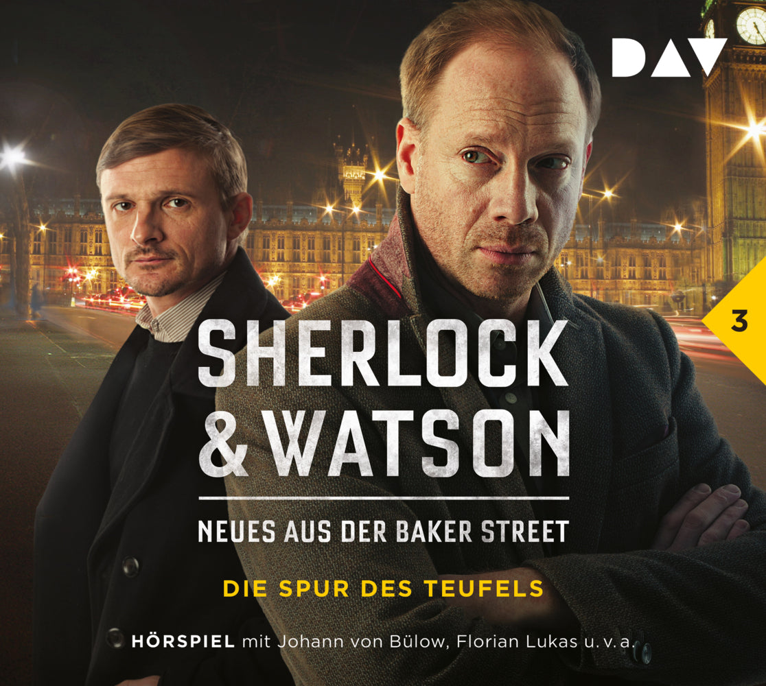 Sherlock & Watson - Neues aus der Baker Street: Die Spur des Teufels (Fall 3), 1 Audio-CD (Viviane Koppelmann)
