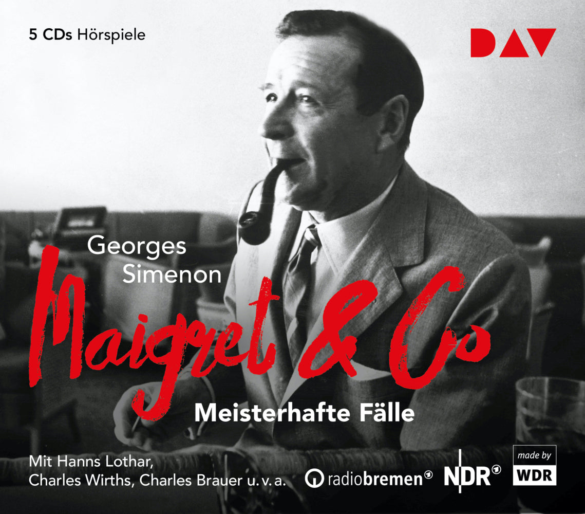Maigret & Co - Meisterhafte Fälle, 5 Audio-CDs (Georges Simenon)