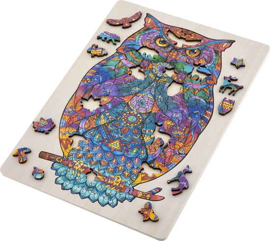 Holzpuzzle Eule 130 tlg