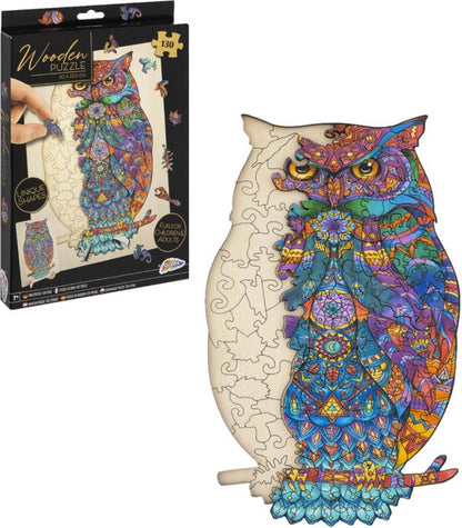 Holzpuzzle Eule 130 tlg