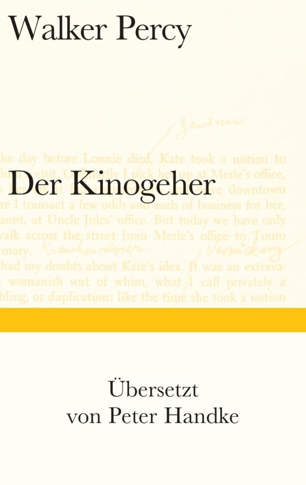 Der Kinogeher (Walker Percy)