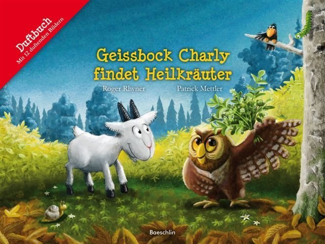 Geissbock Charly findet Heilkräuter (Roger Rhyner)