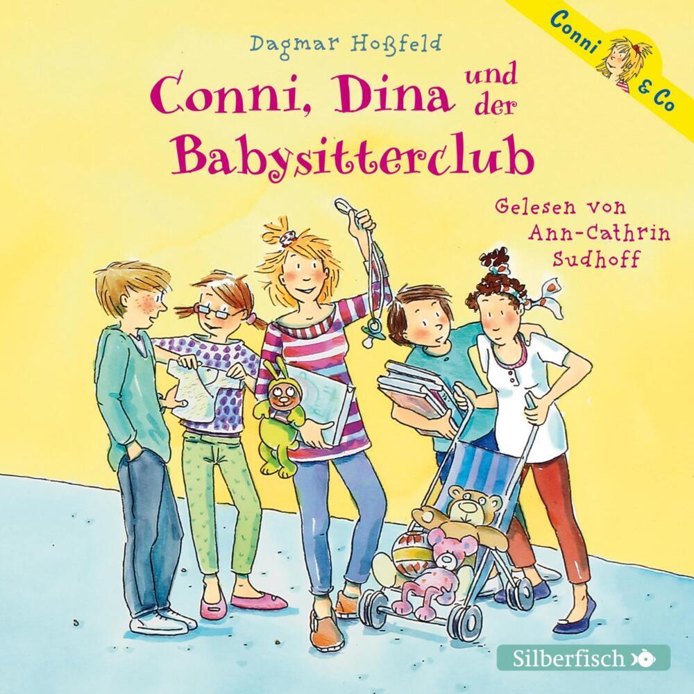 Conni, Dina und der Babysitterclub, 2 Audio-CD (Dagmar Hoßfeld)