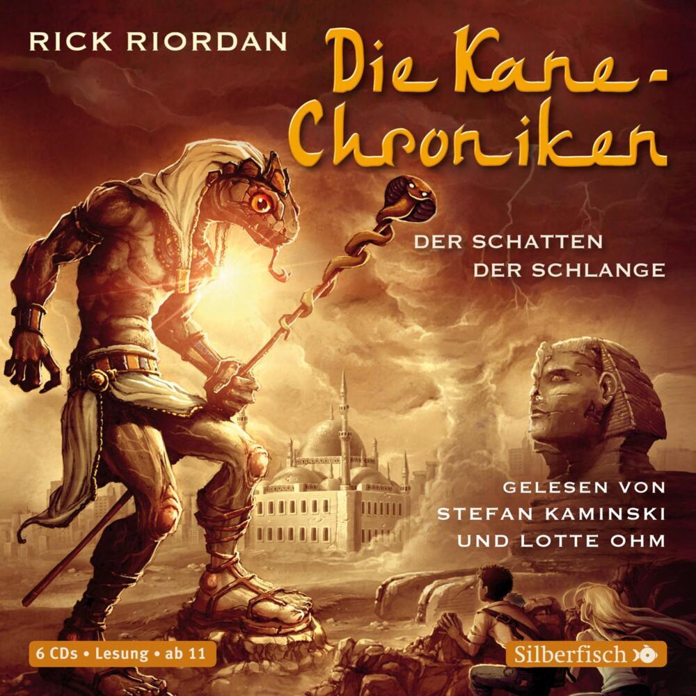 Der Schatten der Schlange, 6 Audio-CDs (Rick Riordan)