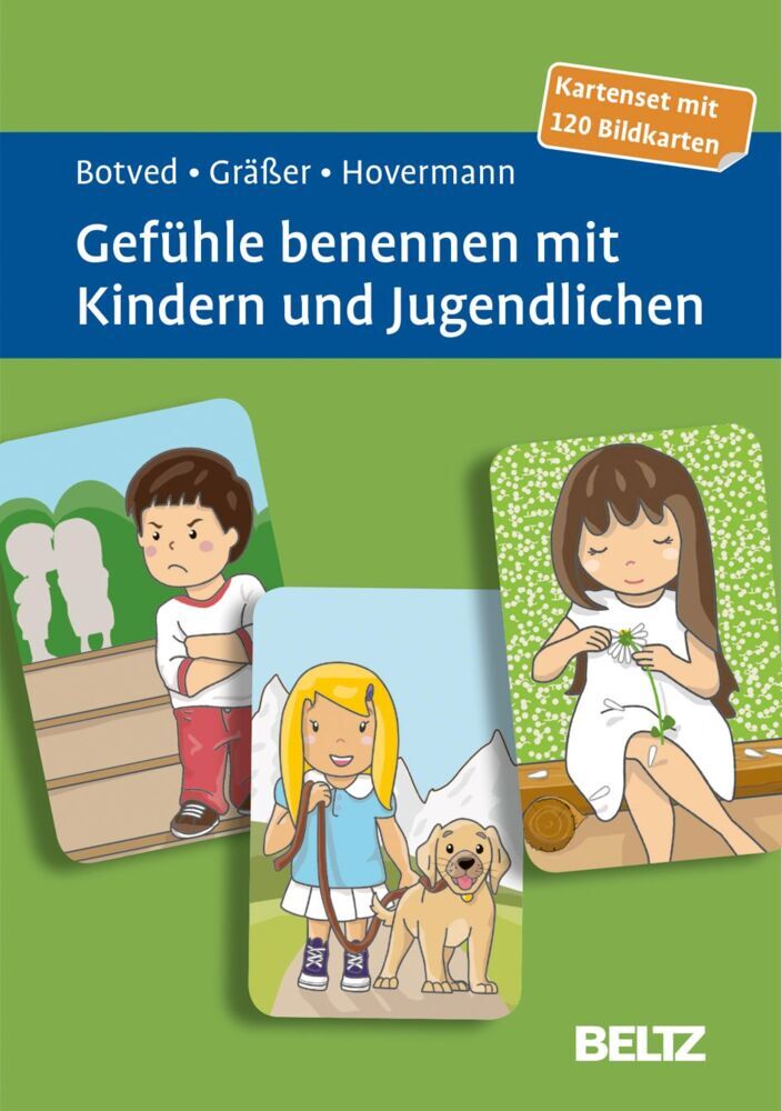 Gefühle benennen mit Kindern und Jugendlichen, Bildkarten (Annika Botved)