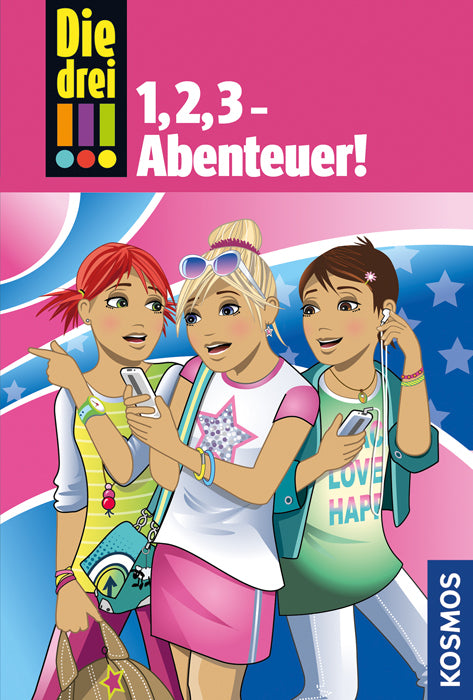 Die drei !!! - 1, 2, 3 Abenteuer, m. Audio-CD (Maja Von Vogel)