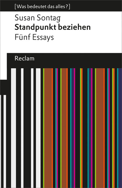 Standpunkt beziehen (Susan Sontag)