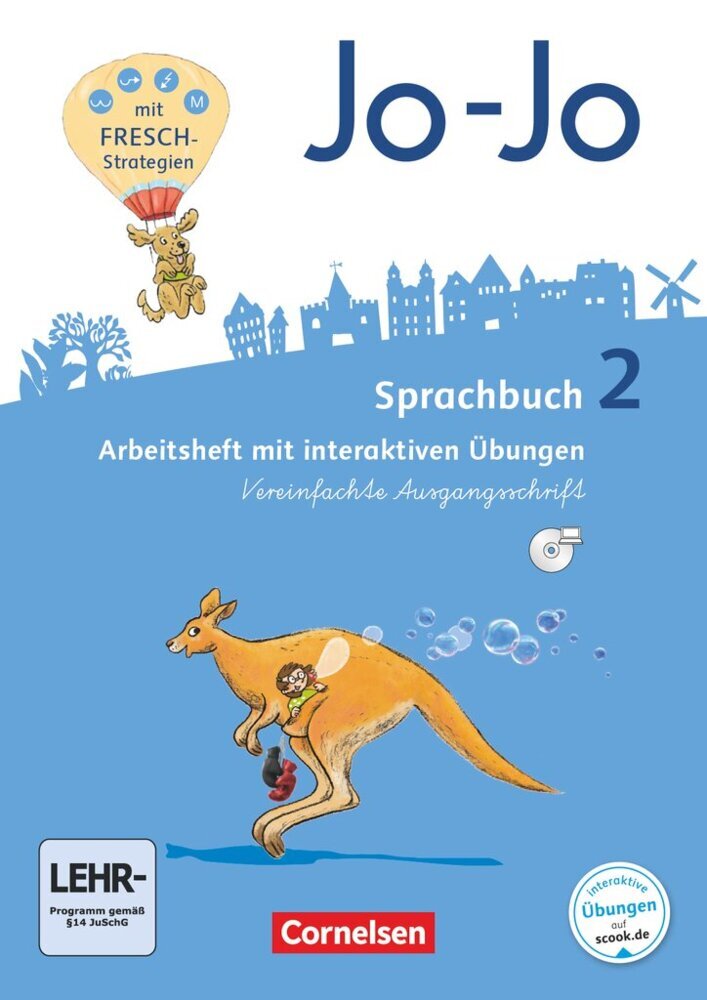 Jo-Jo Sprachbuch - Allgemeine Ausgabe 2016 - 2. Schuljahr (Henriette Naumann-Harms)