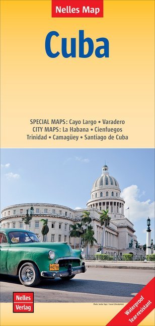 Nelles Map Landkarte Cuba | Kuba (Nelles Verlag)