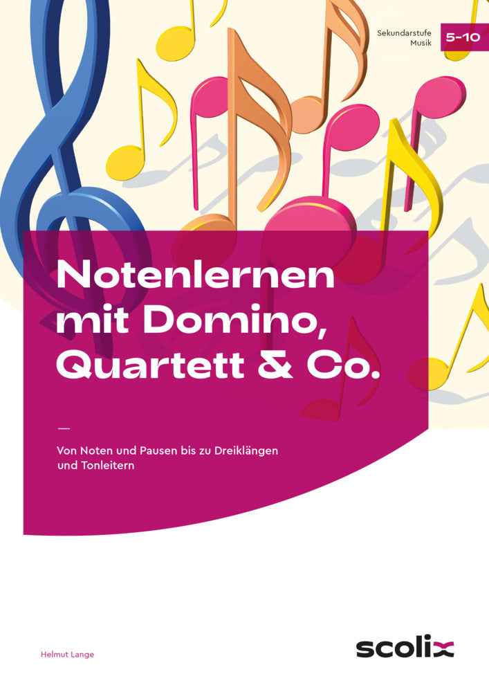 Notenlernen mit Domino, Quartett & Co. (Helmut Lange)