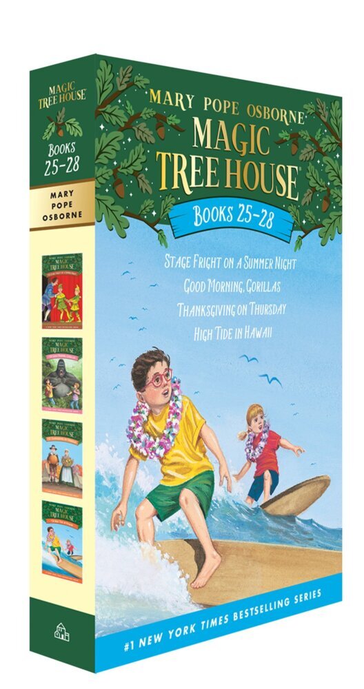 Magic Tree House Books 25-28 Boxed Set (Mary Pope Osborne)