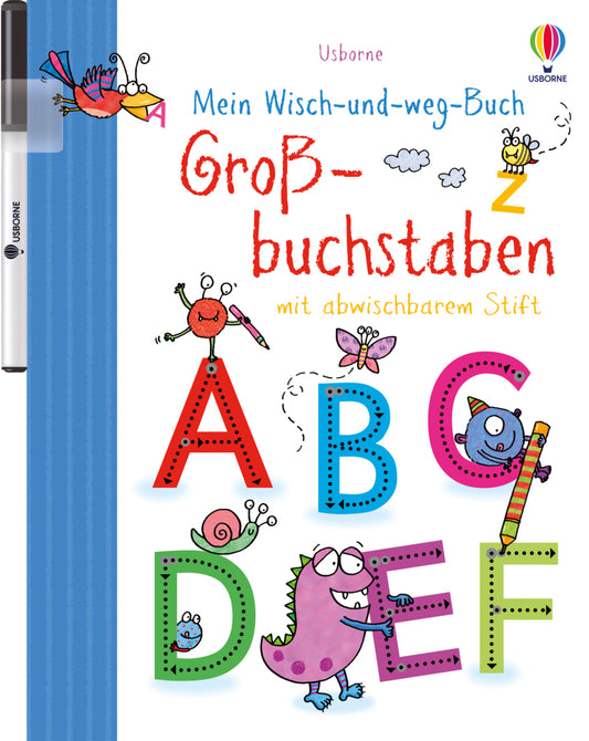 Mein Wisch-und-weg-Buch, Großbuchstaben (Jessica Greenwell)