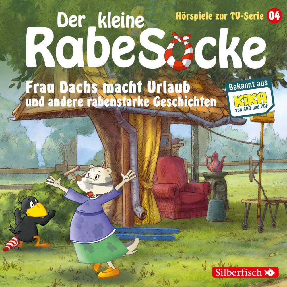 Frau Dachs macht Urlaub, Ein Tanzkleid für Frau Dachs, Rette sich, wer kann!, 1 Audio-CD (Katja Grübel)