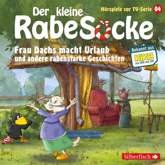 Frau Dachs macht Urlaub, Ein Tanzkleid für Frau Dachs, Rette sich, wer kann!, 1 Audio-CD (Katja Grübel)