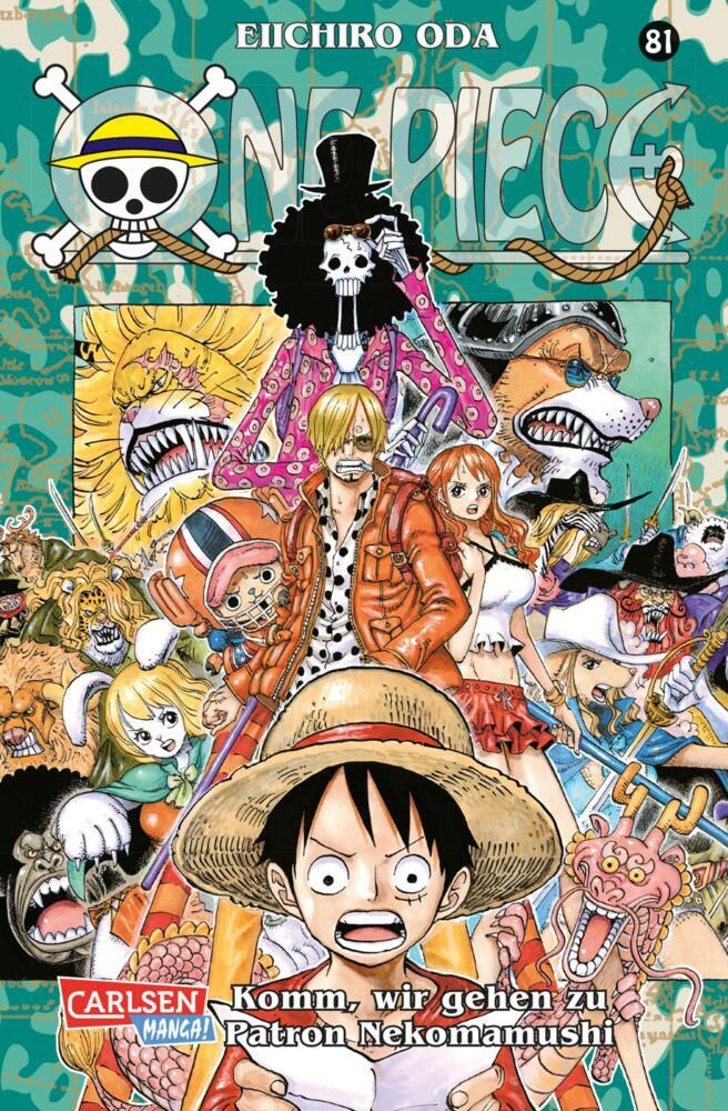 One Piece 81 -  Komm, wir gehen zu Patron Nekomamushi (Eiichiro Oda)