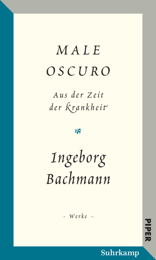 Salzburger Bachmann Edition - »Male oscuro« (Ingeborg Bachmann)
