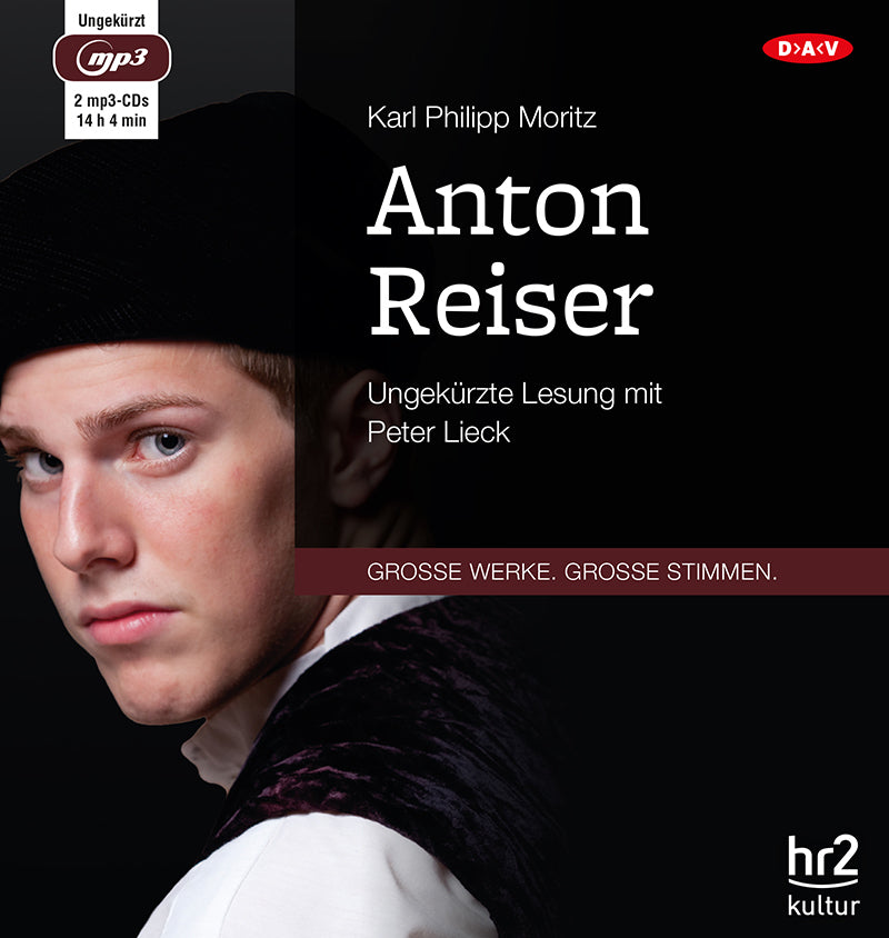 Anton Reiser, 2 Audio-CD, 2 MP3 (Karl Philipp Moritz)