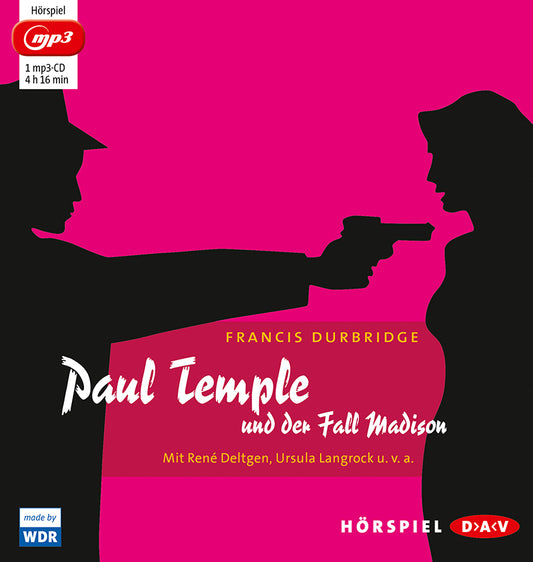 Paul Temple und der Fall Madison, 1 MP3-CD (Francis Durbridge)