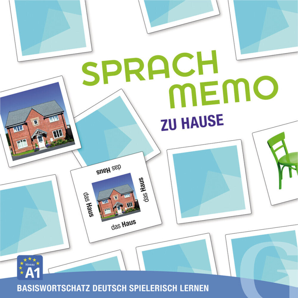 Sprachmemo Deutsch, Zu Hause (Spiel) (Grubbe Media)