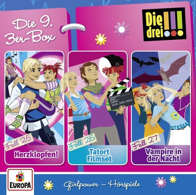 Die drei !!! 3er Box.Box.9, 3 Audio-CDs