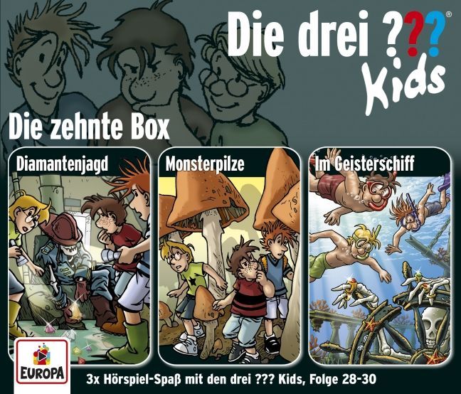 Die drei ???-Kids 3er Box.Box.10, 3 Audio-CDs