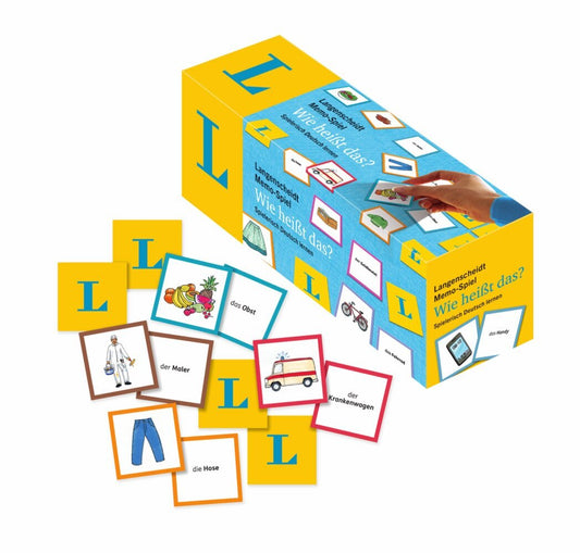 Langenscheidt Memo-Spiel "Wie heißt das?" - Memo-Spiel in einer Box mit 200 Karten und Spielanleitung (Redaktion Langenscheidt)