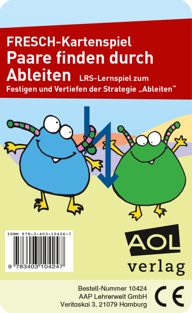 FRESCH-Kartenspiel: Paare finden durch Ableiten (Kartenspiel) (Corinne Zimmermann)