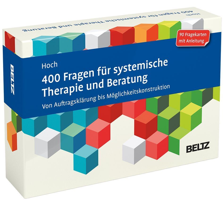400 Fragen für systemische Therapie und Beratung, 90 Fragekarten (Roman Hoch)