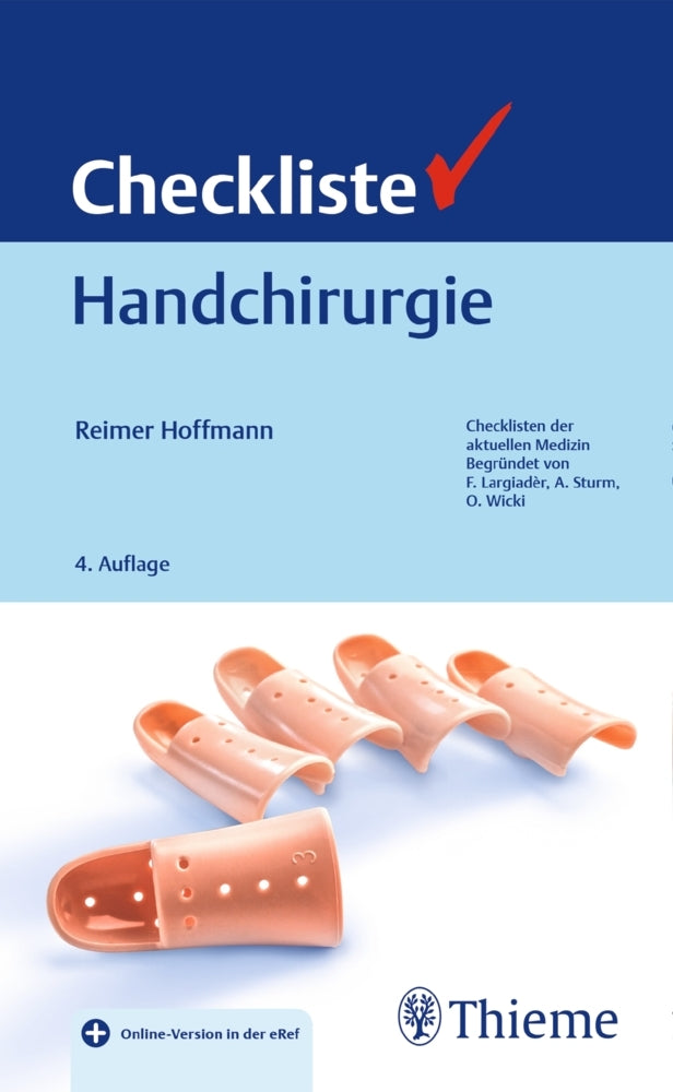 Checkliste Handchirurgie (Reimer Hoffmann)