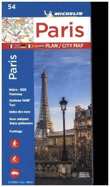 Michelin Stadtplan Paris (Michelin)