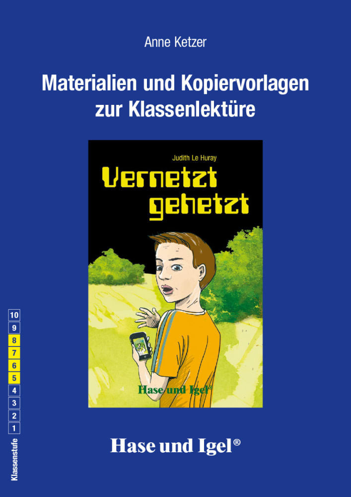 Materialien und Kopiervorlagen zur Klassenlektüre: Vernetzt gehetzt (Anne Ketzer)