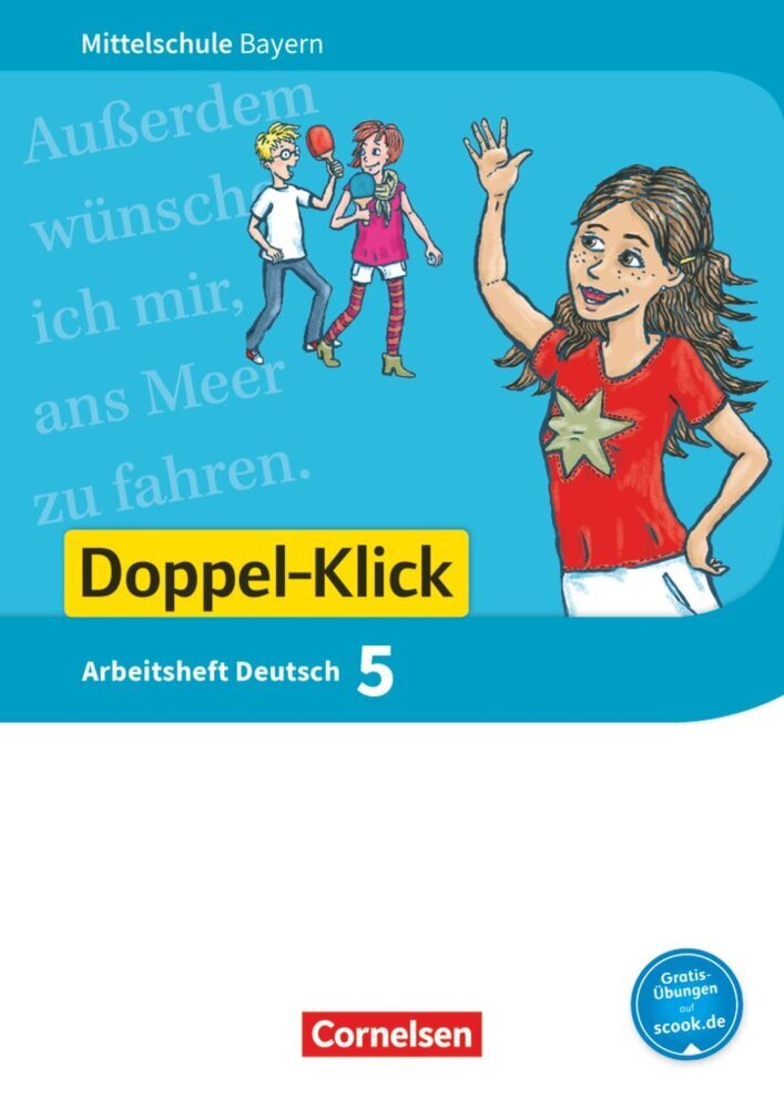 Doppel-Klick - Das Sprach- und Lesebuch - Mittelschule Bayern - 5. Jahrgangsstufe, Arbeitsheft mit Lösungen (Sylvelin Leipold)