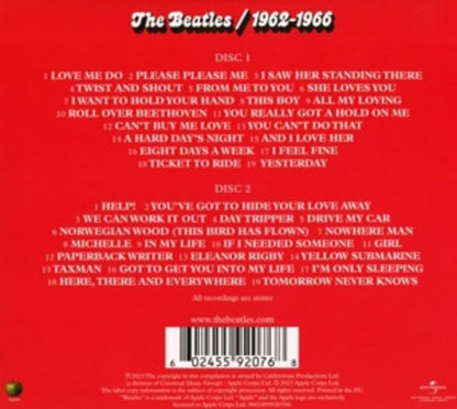 The Beatles 1962 - 1966 (Red Album) (2 CDs)