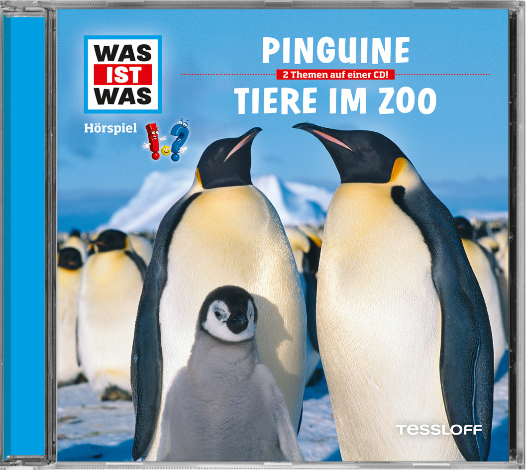 WAS IST WAS Hörspiel: Pinguine / Tiere im Zoo, Audio-CD (Kurt Haderer)