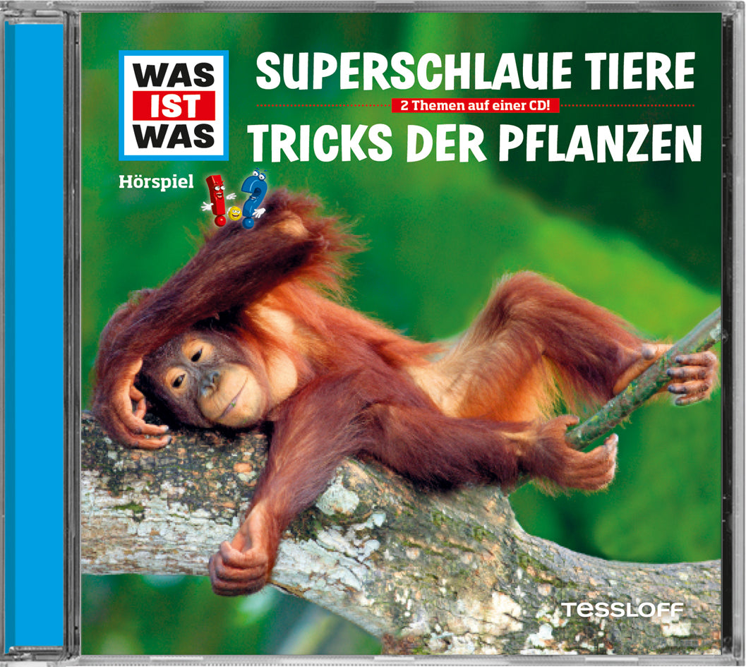WAS IST WAS Hörspiel: Superschlaue Tiere / Tricks der Pflanzen, Audio-CD (Manfred Baur)