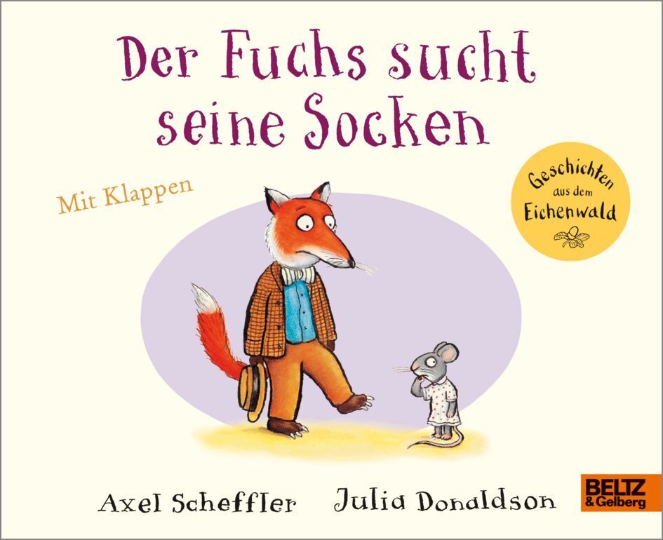 Der Fuchs sucht seine Socken (Axel Scheffler)