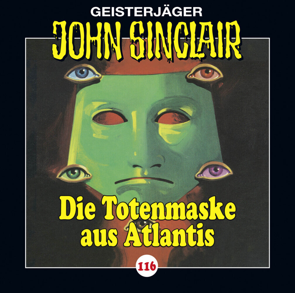 John Sinclair - Die Totenmaske aus Atlantis, Audio-CD (Jason Dark)