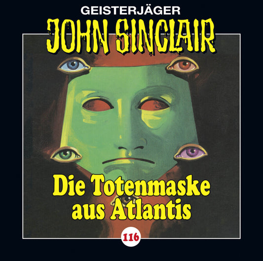 John Sinclair - Die Totenmaske aus Atlantis, Audio-CD (Jason Dark)