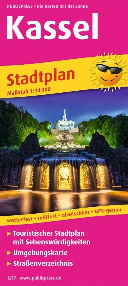 Publicpress Stadtplan Kassel 1:14.000