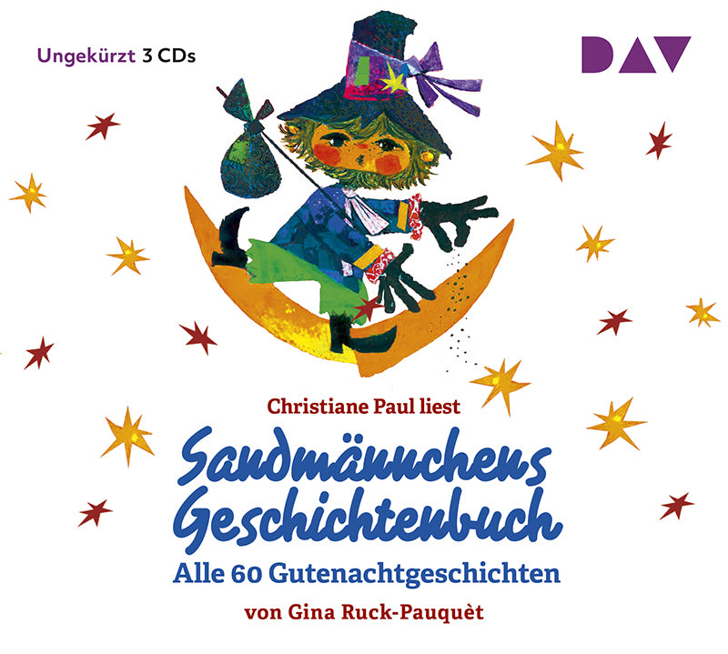 Sandmännchens Geschichtenbuch - Alle 60 Gutenachtgeschichten, 3 Audio-CDs (Gina Ruck-Pauquèt)