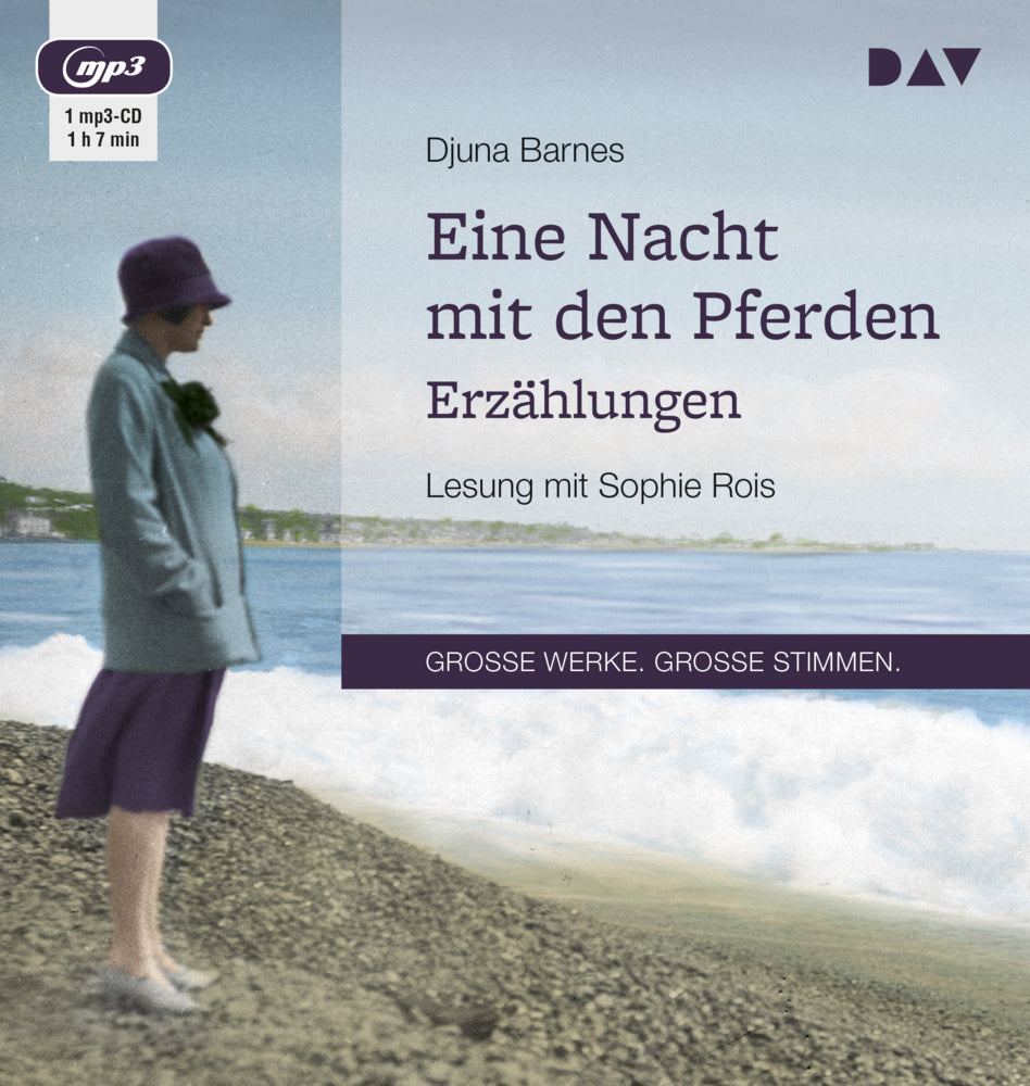 Eine Nacht mit den Pferden. Erzählungen, 1 Audio-CD, 1 MP3 (Djuna Barnes)