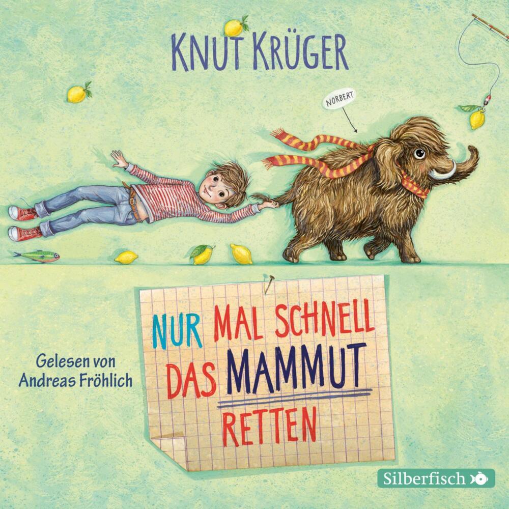 Nur mal schnell das Mammut retten, 2 Audio-CD (Knut Krüger)