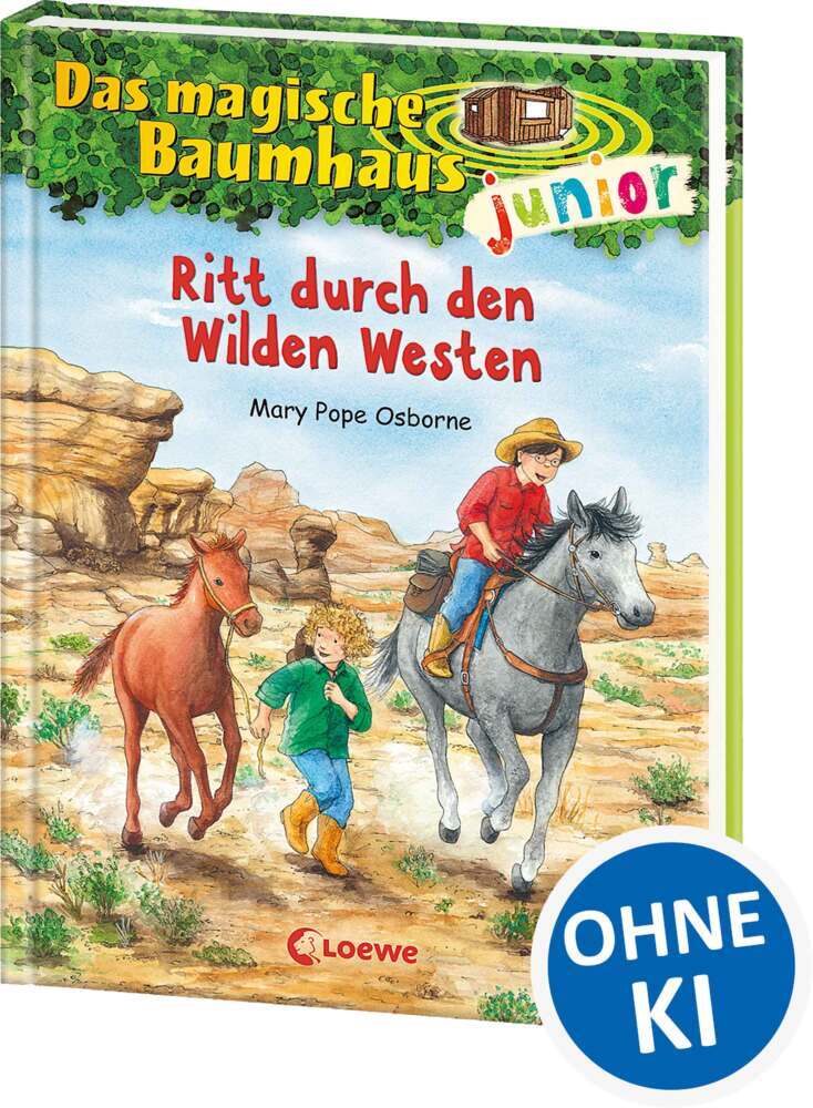 Das magische Baumhaus junior (Band 10) - Ritt durch den Wilden Westen (Mary Pope Osborne)